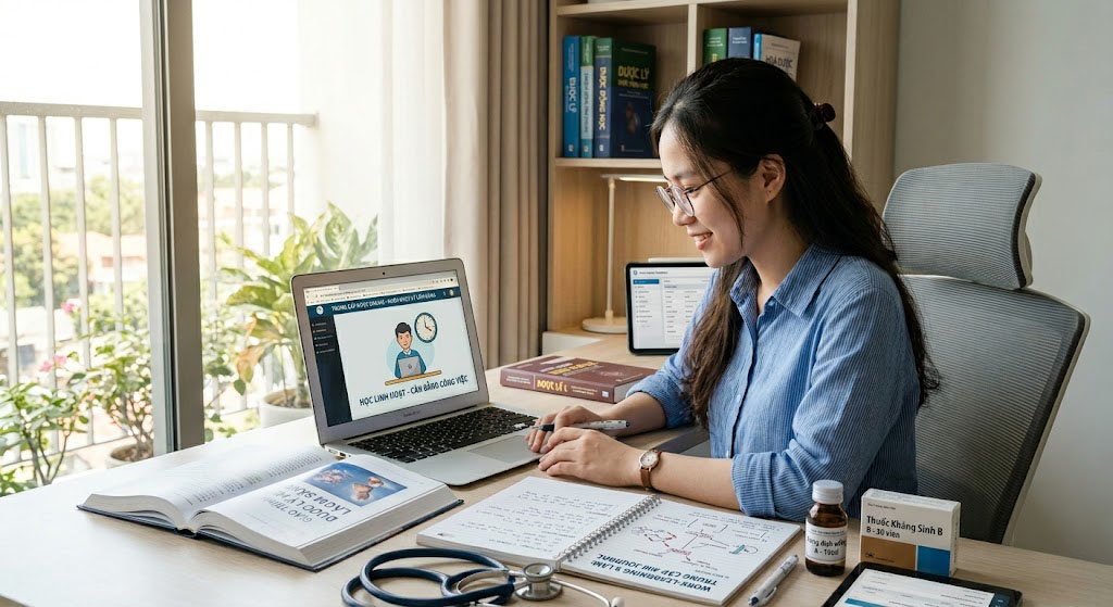 Trung cấp Dược Online là gì? 7 lợi ích người học cần biết