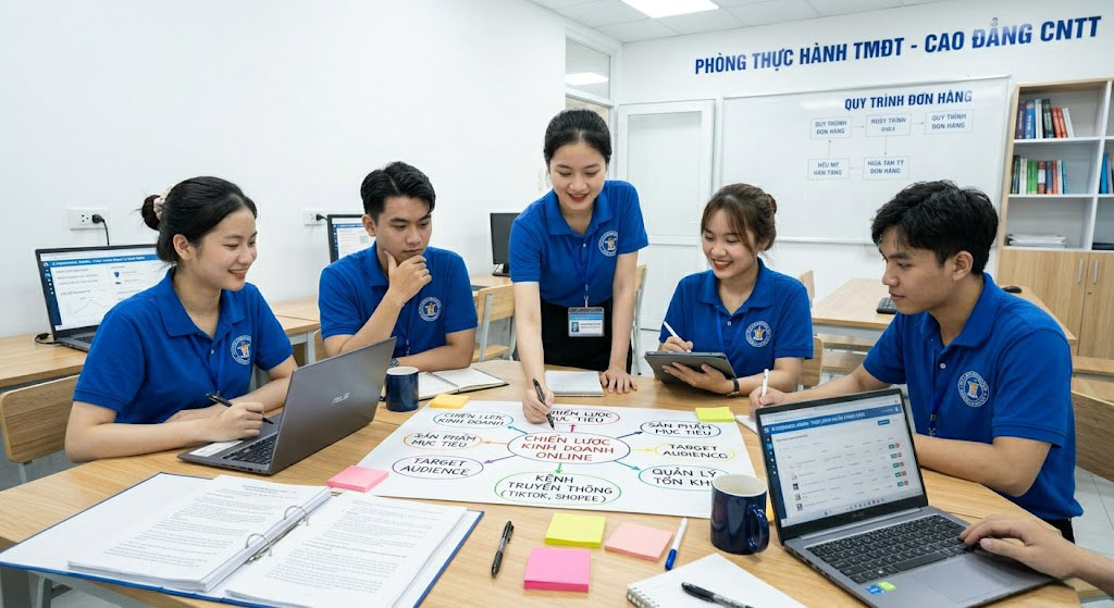 Có nên học Cao đẳng Thương mại điện tử không? Góc nhìn thực tế năm 2026