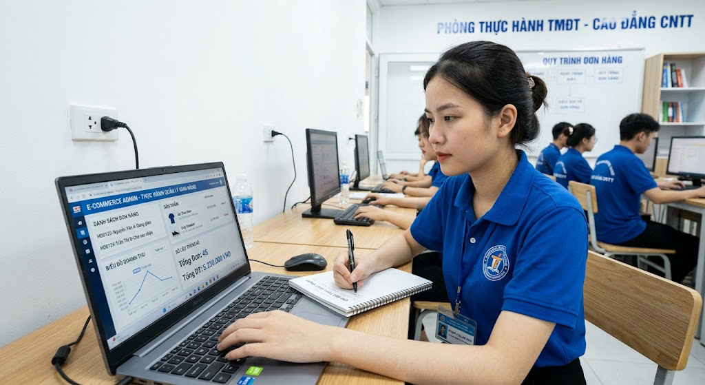 Có nên học Cao đẳng Thương mại điện tử không? Góc nhìn thực tế năm 2026