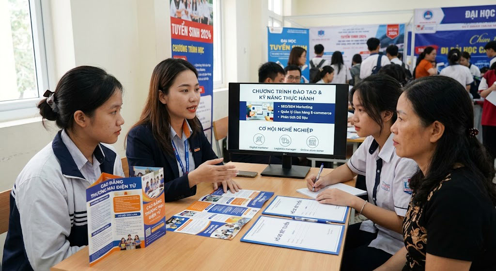 Học Cao đẳng Thương mại điện tử ở đâu? Cách chọn trường phù hợp năm 2026