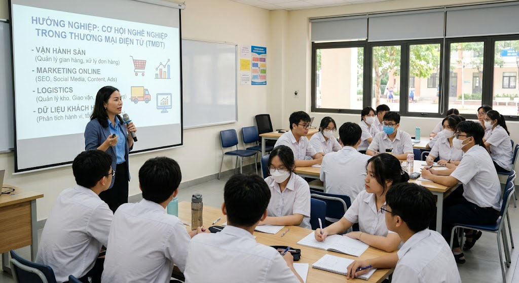 Cơ hội việc làm thương mại điện tử 2026: Ra trường làm gì, có dễ xin việc không?