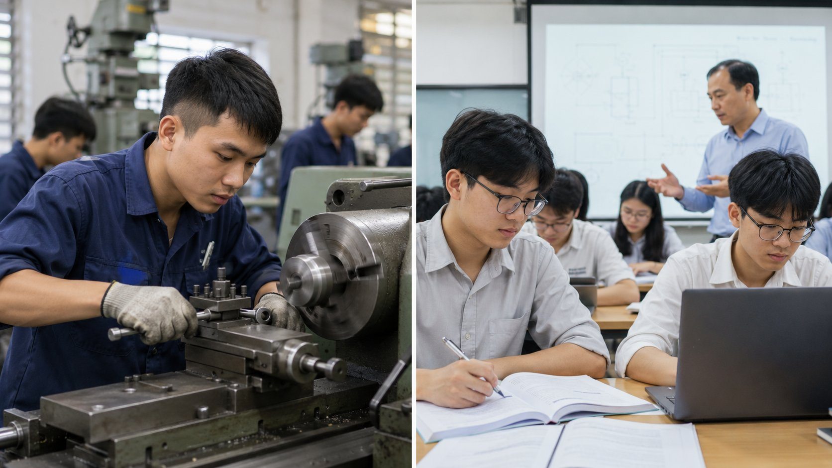 Học nghề sớm hay học đại học? Lựa chọn nào phù hợp với người muốn đi làm sớm?