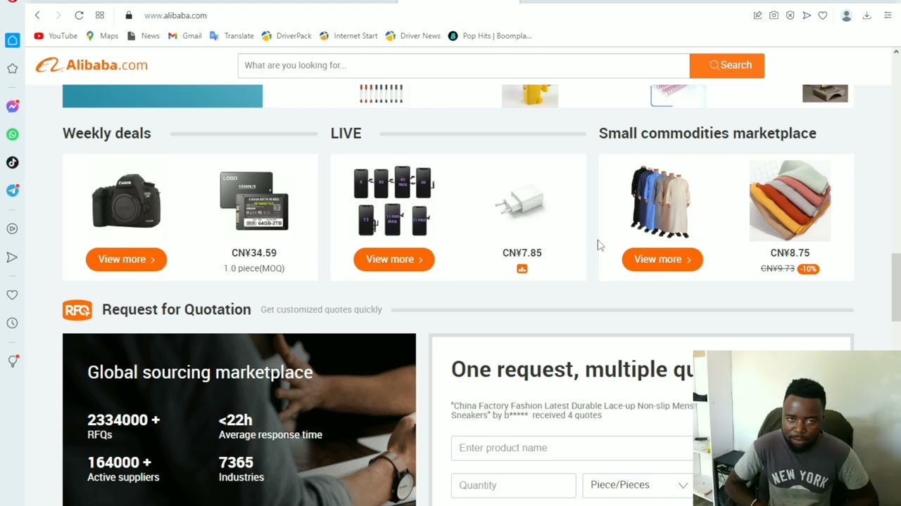 Giao diện Alibaba & AliExpress