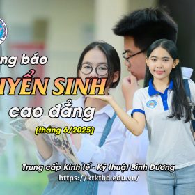 Thông báo tuyển sinh cao đẳng chính quy – nhận hồ sơ [tháng 6/2025]