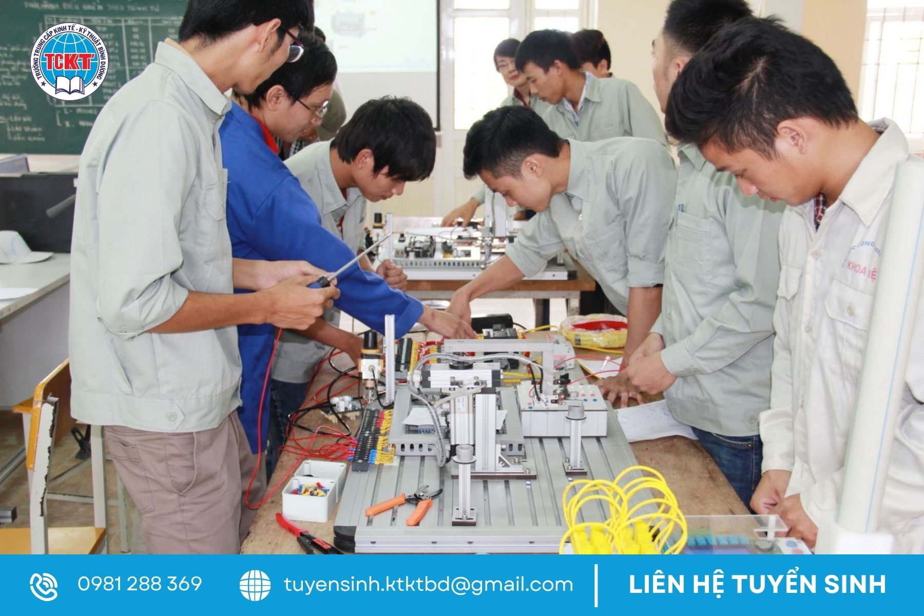 Lợi ích khi học Trung cấp Điện tại Trường Trung cấp Kinh tế Kỹ thuật Bình Dương