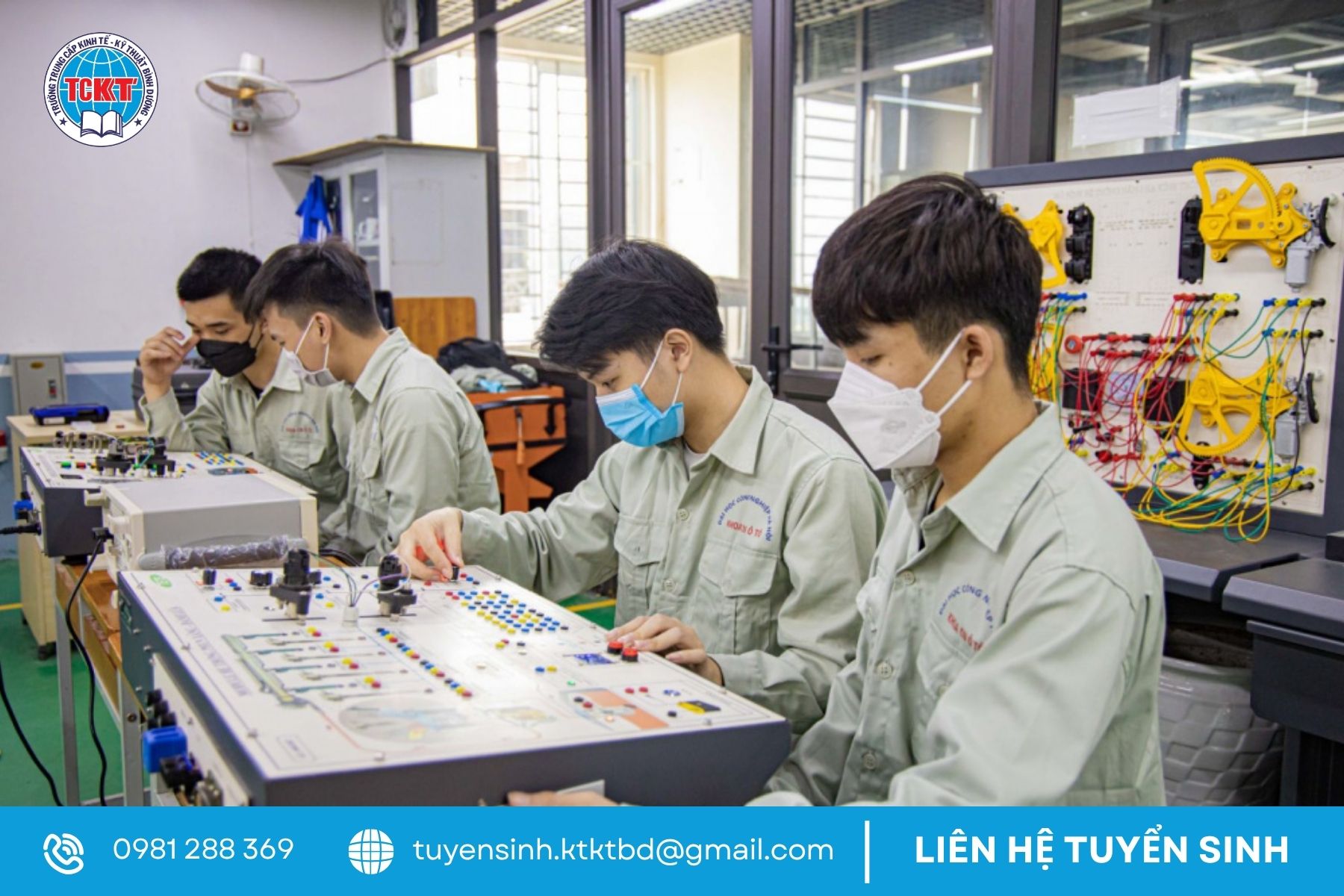 Cơ hội việc làm rộng mở khi học Trung cấp Điện