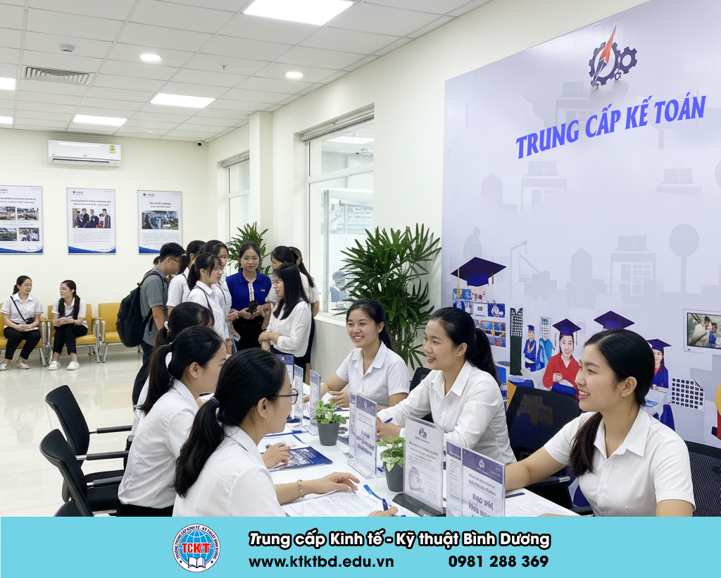 Học trung cấp kế toán ở đâu? Trung cấp KTKT Bình Dương – Cơ sở đào tạo uy tín, chất lượng