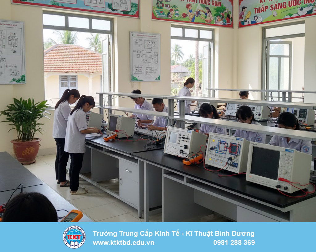 Chọn trường học trung cấp điện - chọn môi trường phát triển