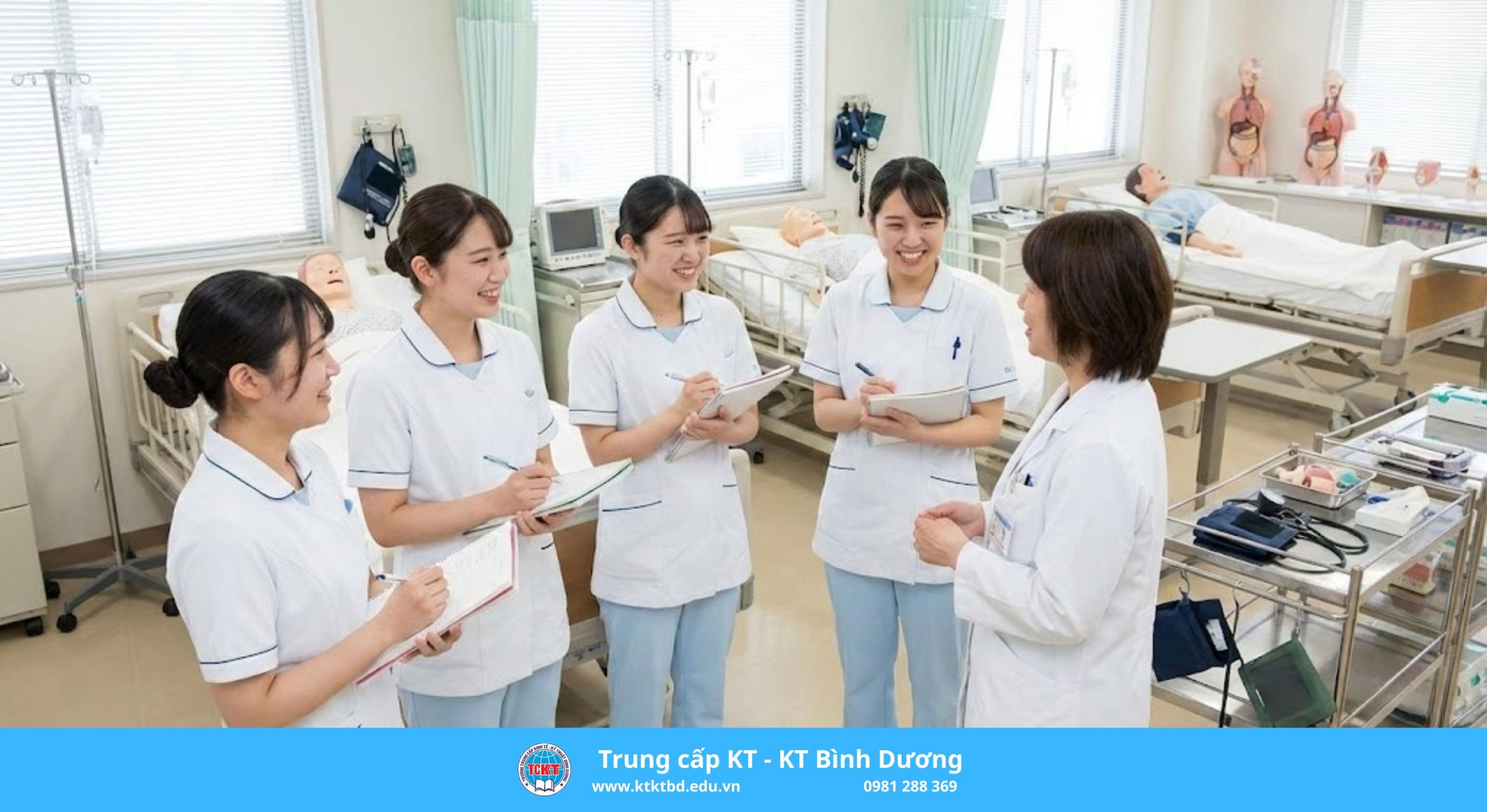 Chương trình đào tạo trung cấp điều dưỡng – Lộ trình học tập thực tiễn cho mọi người