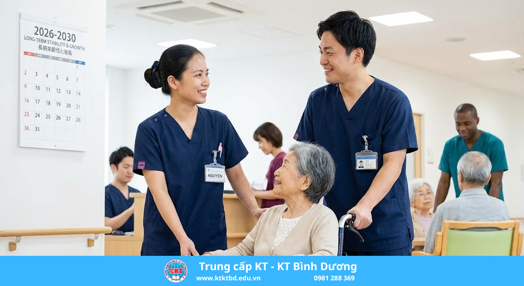 Xu hướng tuyển điều dưỡng Nhật Bản 2026 – 2030