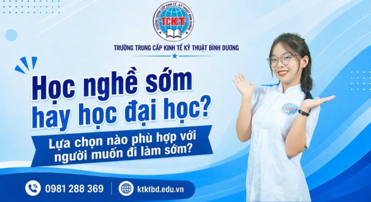 Học nghề sớm hay học đại học? Lựa chọn nào phù hợp với người muốn đi làm sớm?