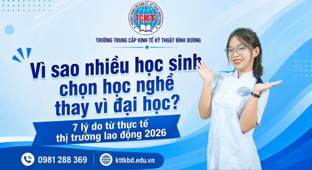 Vì sao nhiều học sinh chọn học nghề thay vì đại học?