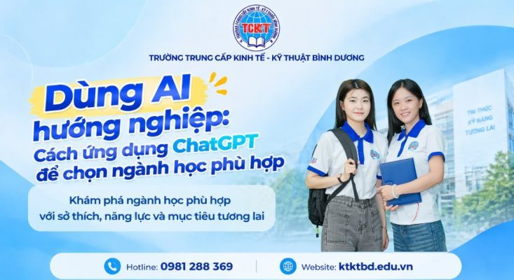 Dùng AI hướng nghiệp: Cách ứng dụng ChatGPT để chọn ngành học phù hợp